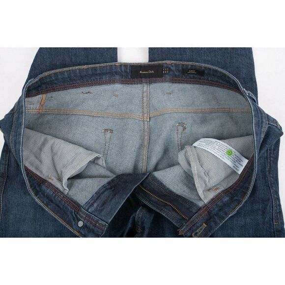 Massimo Dutti Mens Jeans Denim US 32 EU 42 Blue Slim Fit 0047/046 NWOT - Picture 6 of 8